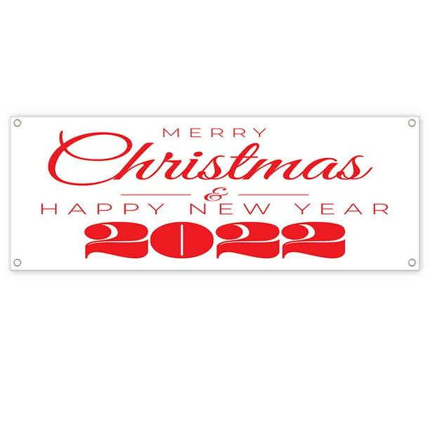 Christmas Offer 13 oz Banner Non-Fabric Heavy-Duty Vinyl Single-Sided with Metal Grommets 